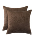 Chenille Decorative Pillows 18x18 for Bed